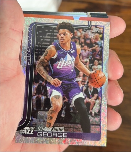 2025-26 Topps #131 Keyonte George — front
