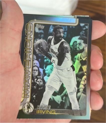 2025-26 Topps Basketball #168 Kyrie Irving — front