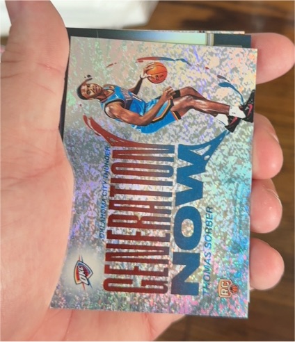 2025-26 Topps Generation Now #GN-15 Thomas Sorber — front