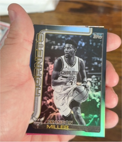 2025-26 Topps #68 Brandon Miller — front