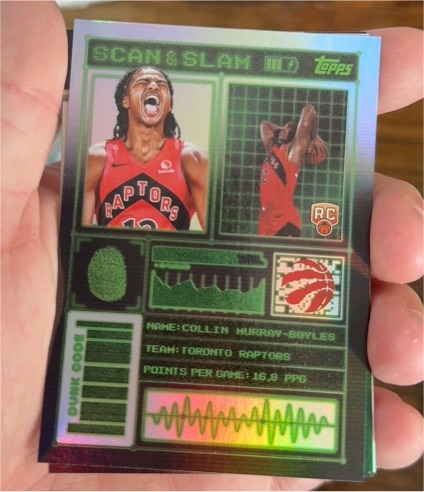 2025-26 Topps Scan & Slam #SS-34 Collin Murray-Boyles — front