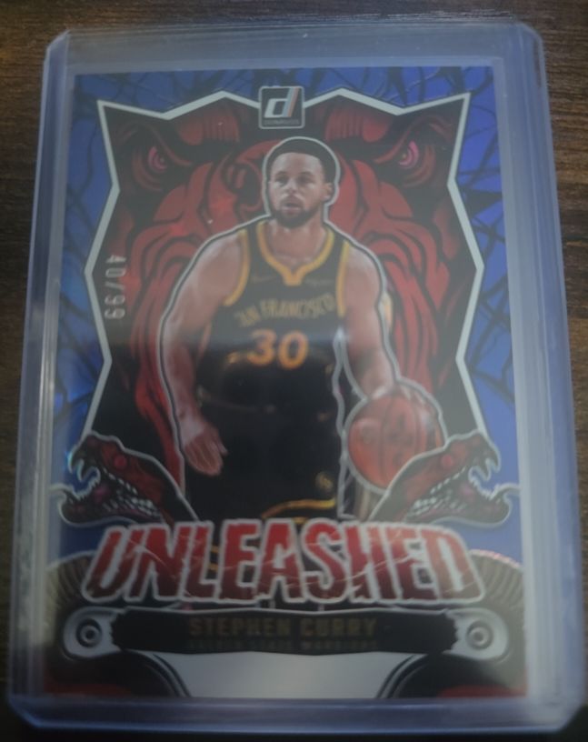 2024-25 Panini Donruss #7 Stephen Curry Unleashed — front