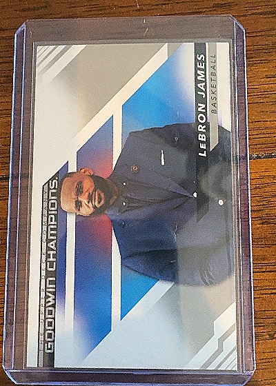 2022 Upper Deck Goodwin Champions #100 LeBron James — front