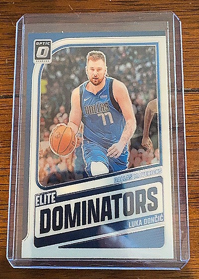 2024-25 Panini Donruss Optic #10 Luka Dončić Elite Dominators — front