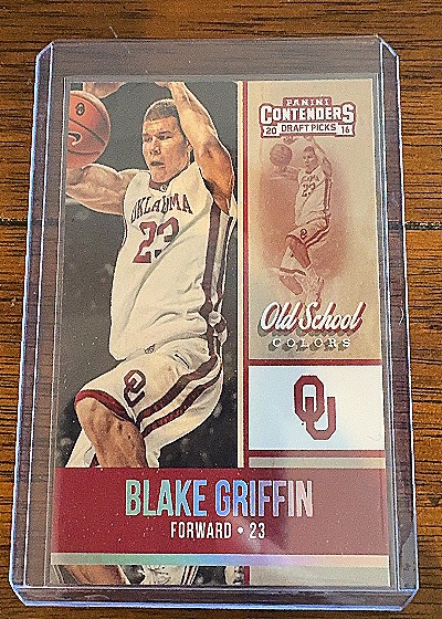 2016 Panini Contenders Draft Picks #3 Blake Griffin Old School Colors — front