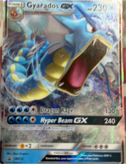 Gyarados GX SM Promos SM212 — front