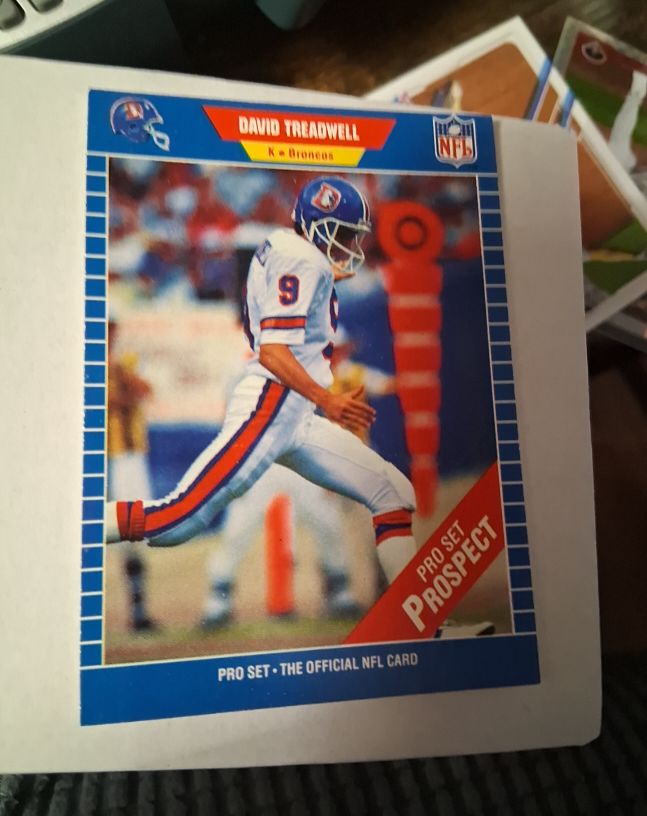 1989 Pro Set #544 David Treadwell — front