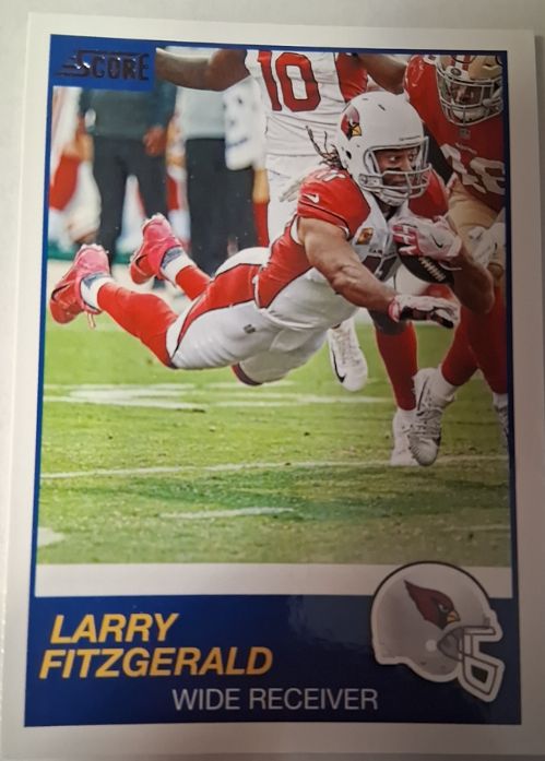 2019 Panini Score #285 Larry Fitzgerald — front