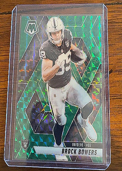 2025 Panini Mosaic #5 Brock Bowers — front