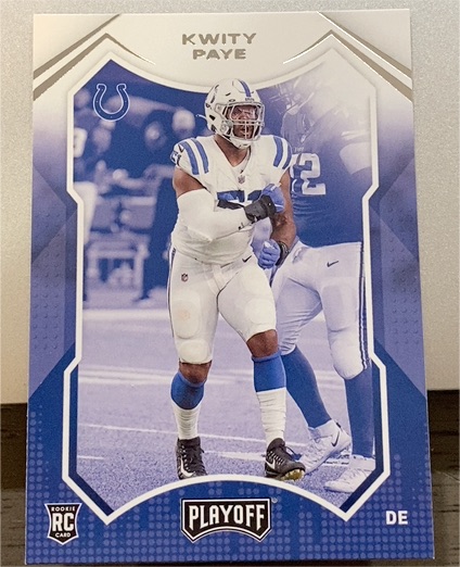 2021 Panini Playoff #248 Kwity Paye — front