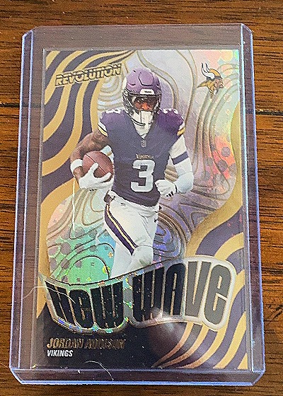2025 Panini Revolution #18 Jordan Addison New Wave — front