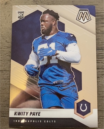 2021 Panini Mosaic #351 Kwity Paye — front