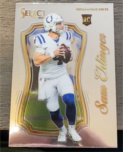 2021 Panini Select Certified #SCR-25 Sam Ehlinger Rookie Card — front