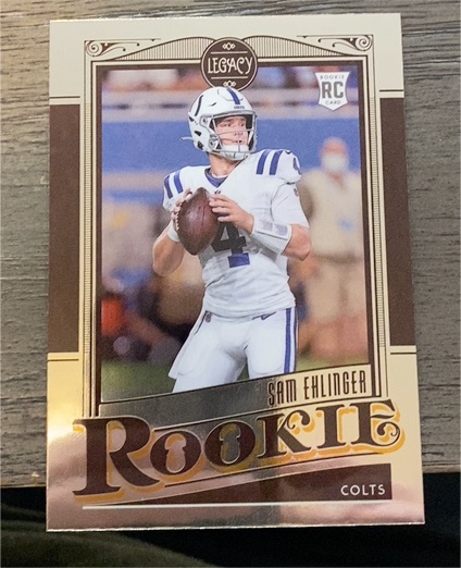 2021 Panini Chronicles Legacy Update Rookies #203 Sam Ehlinger — front