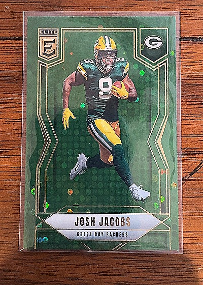 2025 Panini Donruss Elite #24 Josh Jacobs — front