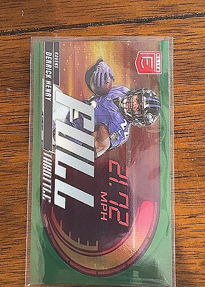 2025 Panini Donruss Elite #8 Derrick Henry Full Throttle — front