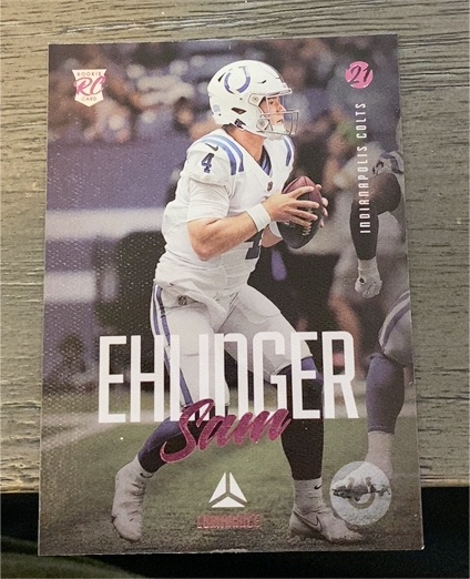 2021 Panini Chronicles Luminance #221 Sam Ehlinger — front