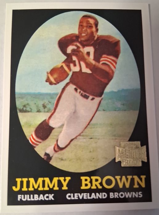2001 Topps Archives #38 Jim Brown — front