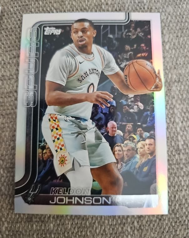 2025-26 Topps #200 Keldon Johnson — front