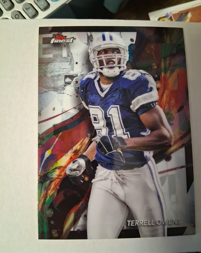 2024 Topps Finest #16 Terrell Owens — front