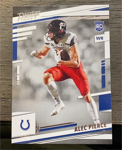 2022 Panini Prestige #376 Alec Pierce — front