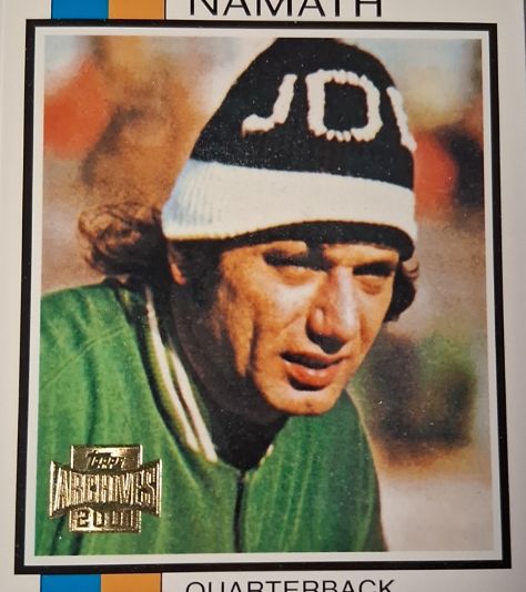 2001 Topps Archives #140 Joe Namath — front