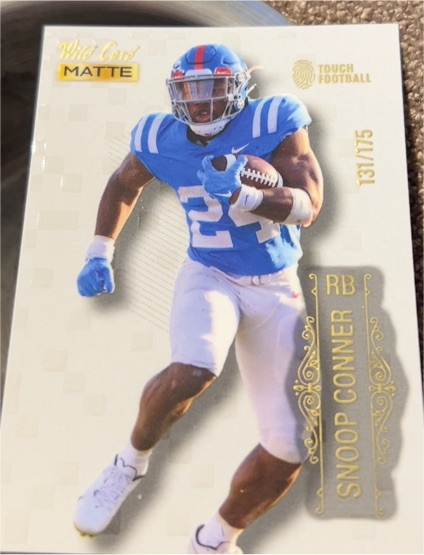 2022 Wild Card Matte #MB-127 Snoop Conner — front