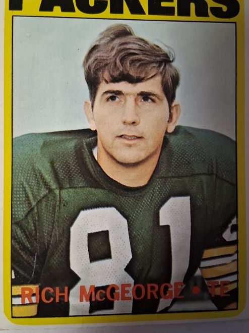 1972 Topps #33 Rich McGeorge — front
