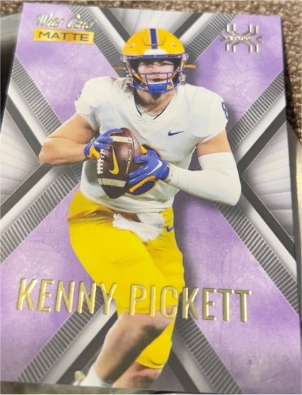 2022 Wild Card Matte #MXP-33 Kenny Pickett — front