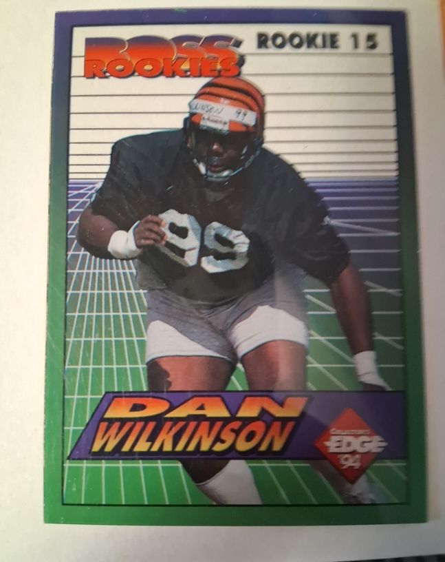1994 Collector's Edge Boss Rookies #15 Dan Wilkinson — front