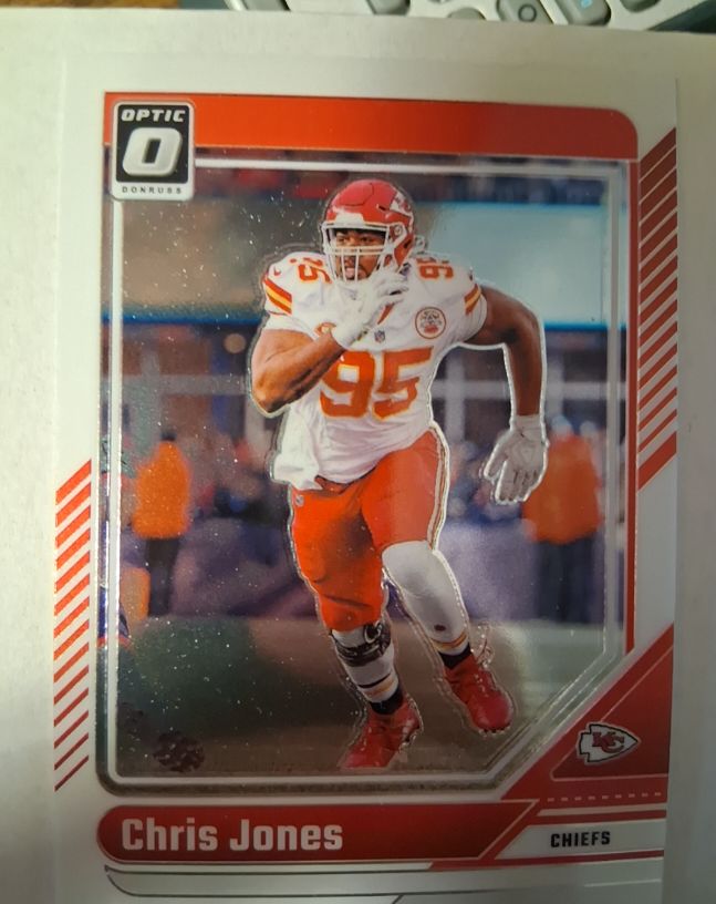 2024 Panini Donruss Optic #99 Chris Jones — front
