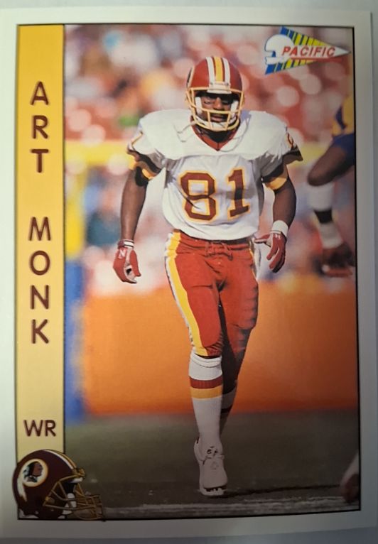 1992 Pacific #311 Art Monk — front