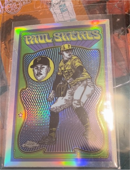 2025 Topps Chrome #UV-4 Paul Skenes Ultra Violet All Stars — front