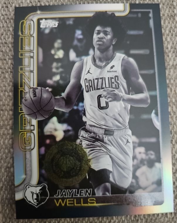 2025-26 Topps #183 Jaylen Wells — front