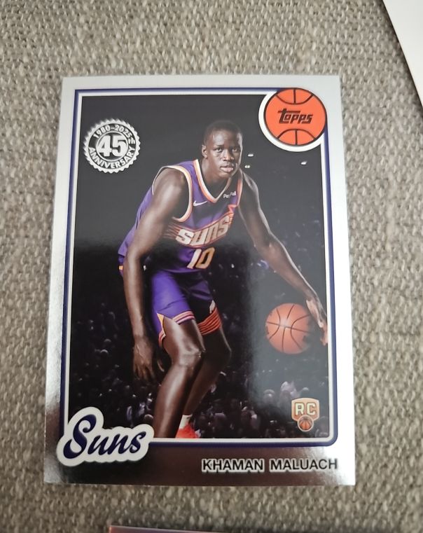 2025-26 Topps 45th Anniversary #80BK-57 Khaman Maluach — front
