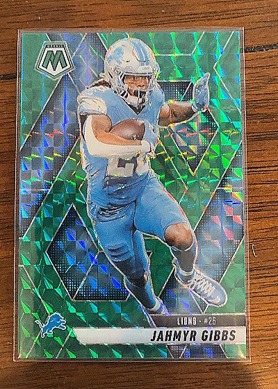 2023 Panini Mosaic #108 Jahmyr Gibbs — front