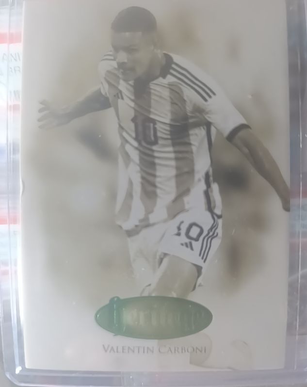 2023 Futera Unique Heritage Valentin Carboni — front