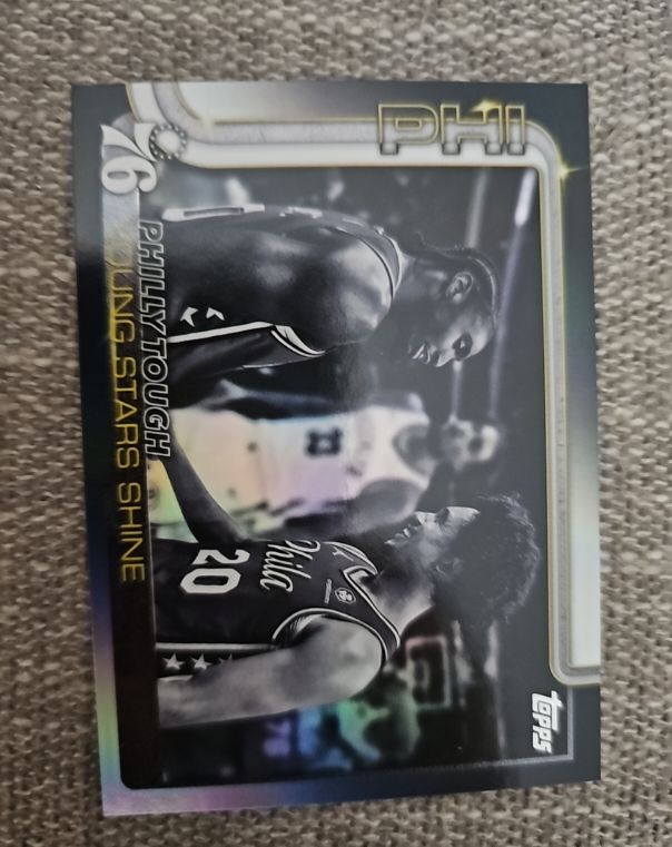 2025-26 Topps Philly Tough Young Stars Shine #76 Jared — front