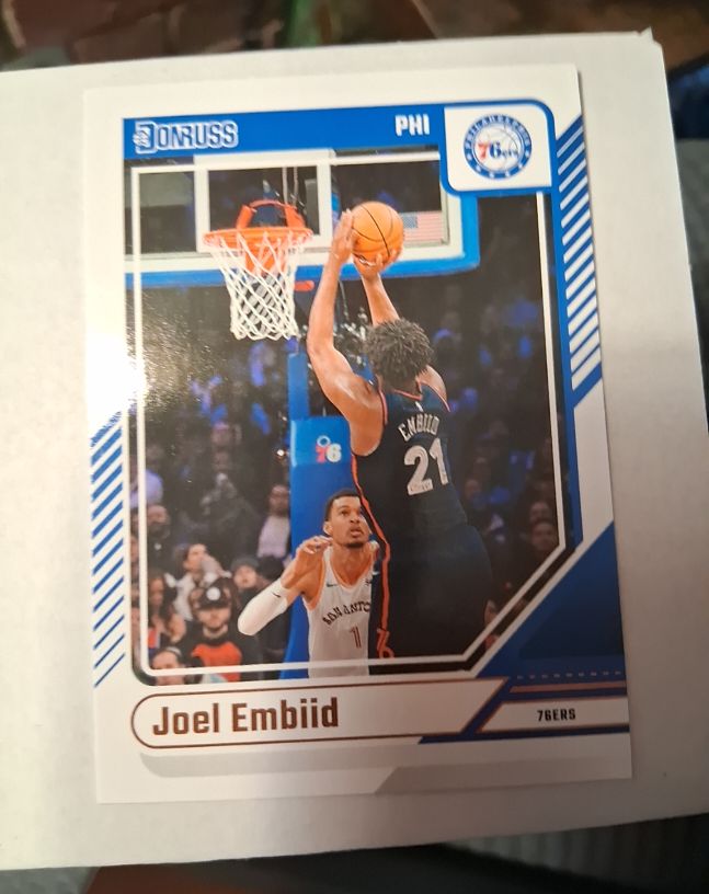 2024-25 Panini Donruss #28 Joel Embiid — front