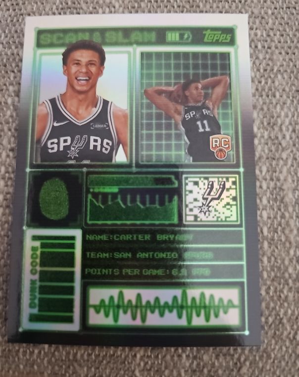 2025-26 Topps Scan & Slam #SS-39 Carter Bryant — front