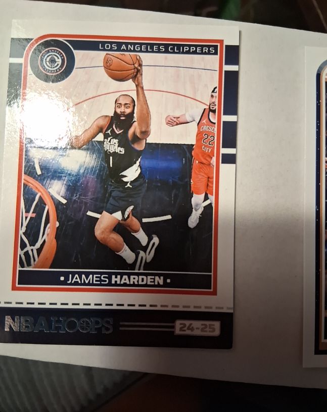 2024-25 Panini NBA Hoops #202 James Harden — front