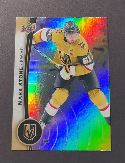 2023-24 Upper Deck Series 2 Outburst #431 Mark Stone — front