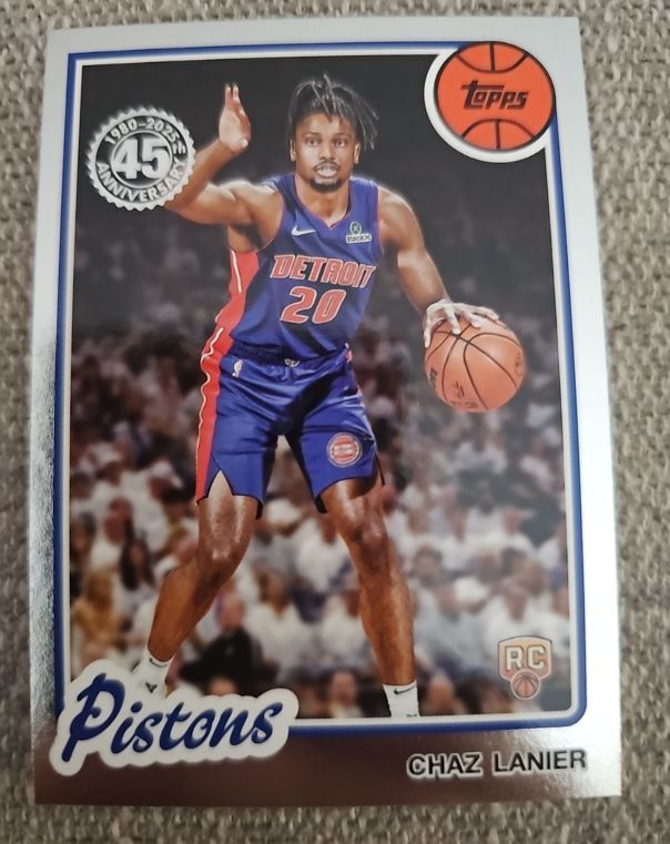 2025-26 Topps #80BK-80 Chaz Lanier — front