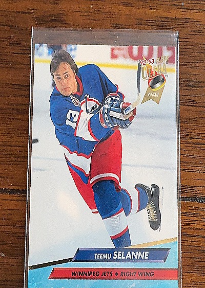 1992-93 Fleer Ultra Hockey #444 Teemu Selanne — front