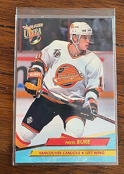 1992-93 Fleer Ultra #219 Pavel Bure — front