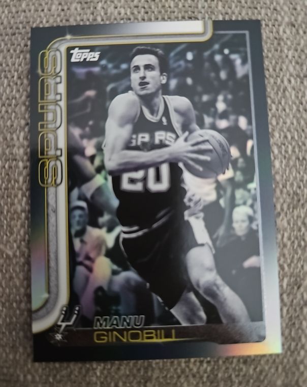 2025-26 Topps #262 Manu Ginobili — front