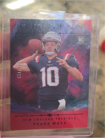 2024 Panini Origins #191 Drake Maye — front