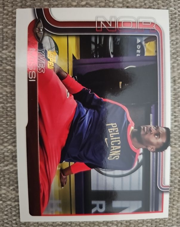 2025 Topps #191 Yves Missi — front