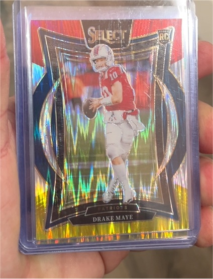 2024 Panini Select #27 Drake Maye — front