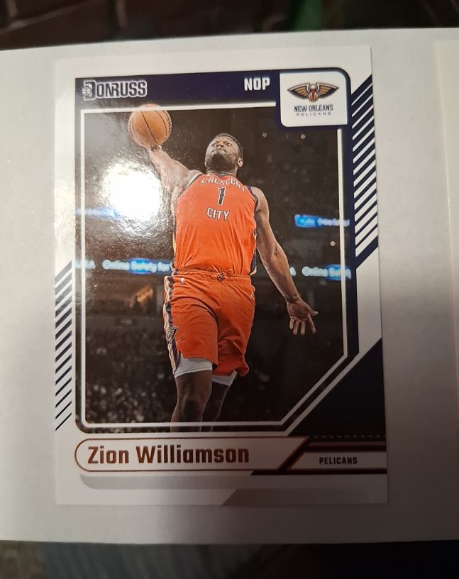 2024 Donruss #NOP Zion Williamson — front